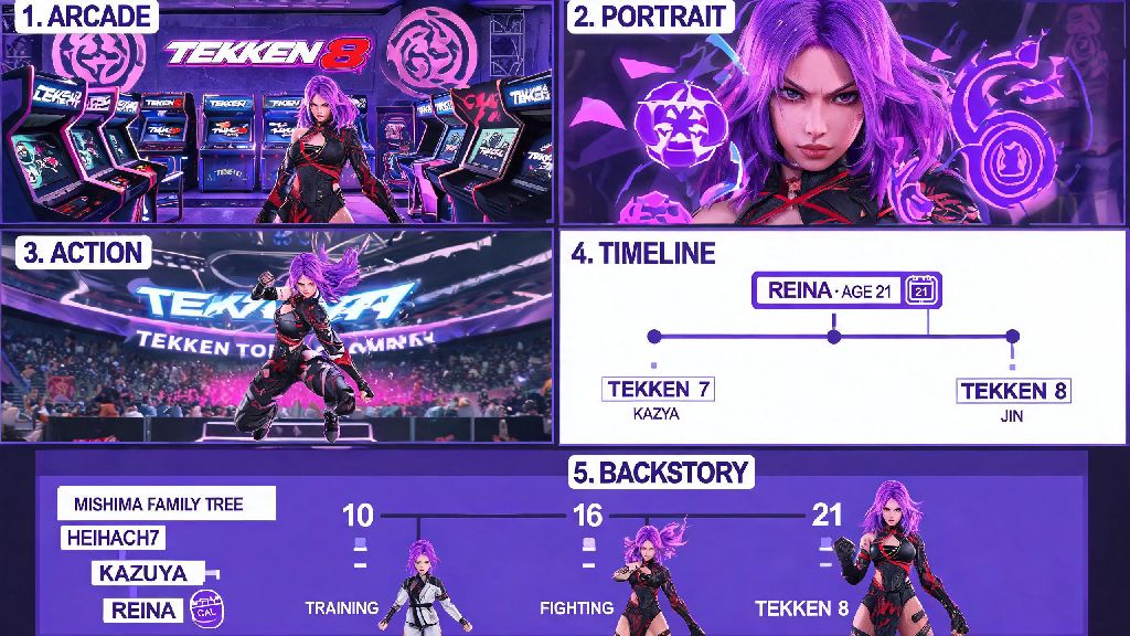 How Old is Reina in Tekken 8? Complete Lore Breakdown & Character Facts